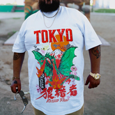 Plus Size White Tokyo T-Shirt